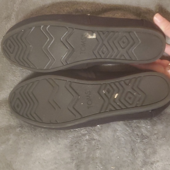 Womans black toms - Picture 3 of 4